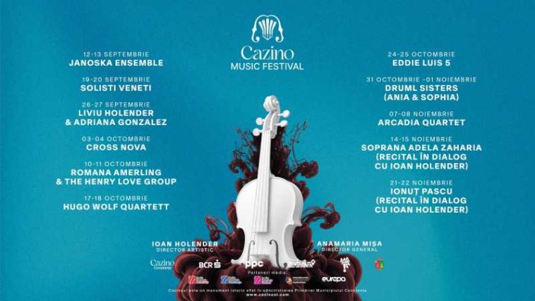 Constanța: Cazino Music Festival – weekend cu baritonul Liviu Holender și soprana Adriana Gonzalez
