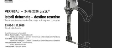 Constanța: Expoziția itinerantă despre patrimoniul construit din București sub regimul comunist, la Galeria de Artă
