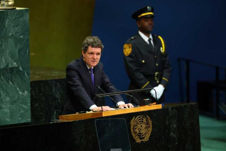 Nicușor Dan la ONU: Amenințarea Rusiei nu se limitează doar la #Ucraina, Europa e ținta unui război hibrid