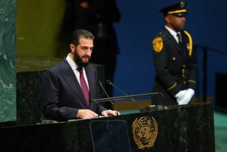 Președintele Ahmed al-Sharaa afirmă la tribuna ONU că ‘platoul Golan va rămâne un teritoriu sirian’