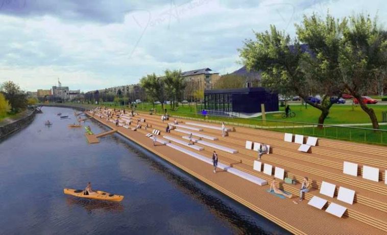 Maramureș: Râul Săsar, amenajat pentru agrement – un proiect lansat de Primăria Baia Mare