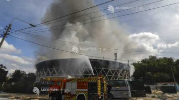 Rusia atacă Kievul cu rachete balistice