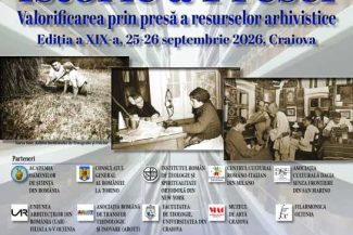 Dolj: La Craiova are loc a XIX-a ediție a Congresului Internațional de Istorie a Presei, în perioada 25-26 septembrie