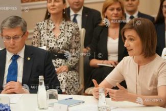 Președinta Republicii Moldova și șeful legislativului condamnă noua incursiune de drone în spațiul aerian al republicii