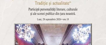 Eveniment dedicat rolului Uniunii Scriitorilor în cultura română – luni, în Sala Oglinzilor a Casei Monteoru
