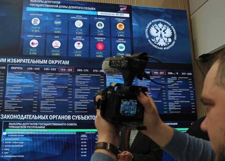 Comuniștii ruși susțin că le-au fost luate ‘aproape jumătate de milion de voturi’ la recentele alegeri parlamentare
