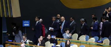 Zeci de oameni au părăsit Adunarea Generală a ONU în timpul discursului lui Netanyahu