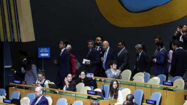Zeci de oameni au părăsit Adunarea Generală a ONU în timpul discursului lui Netanyahu