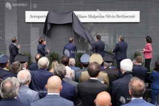 Numele lui Silvio Berlusconi, adăugat în denumirea aeroportului internațional Malpensa din Milano