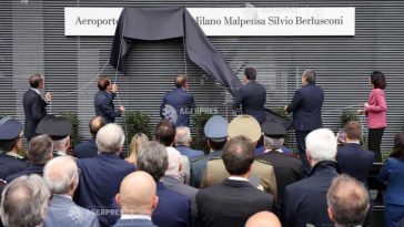 Numele lui Silvio Berlusconi, adăugat în denumirea aeroportului internațional Malpensa din Milano