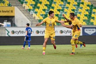 Fotbal: Victorie clară pentru România, 3-0 cu Cipru, în preliminariile Campionatului European U21
