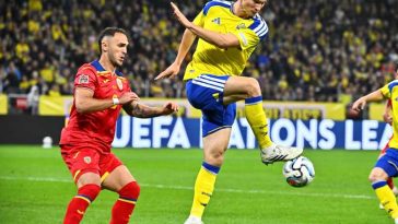 Fotbal: România, învinsă de Suedia cu 2-1, la debutul în noul sezon al Ligii Națiunilor