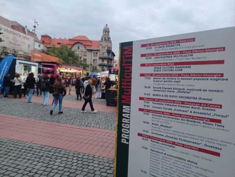 REPORTAJ/Timiș: MulticulTIM, un festival al minorităților etnice și al toamnei, cu mii de vizitatori din prima seară