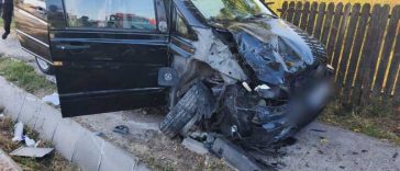 Buzău: Accident cu patru răniți în localitatea C.A. Rosetti