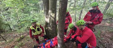 Mureș: O persoană și-a pierdut viața după ce s-a accidentat grav în apropiere de Eremitu, anunță Salvamont