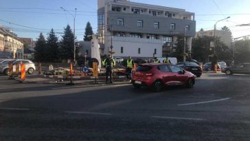 Gorj: Au început lucrările la pasajul subteran de pe bulevardul Unirii din Târgu Jiu; restricții de circulație în zonă