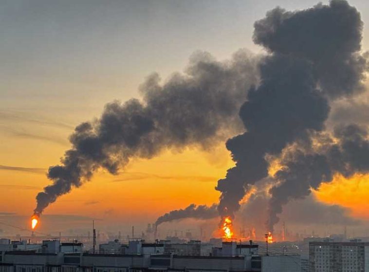 #Ucraina a lansat un atac masiv asupra depozitelor de combustibil în sudul Rusiei
