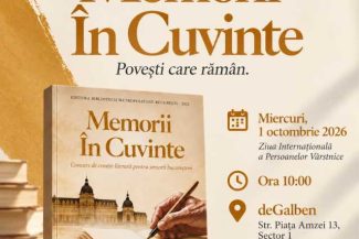 Volumul ‘Memorii în Cuvinte’ – lansat joi la Biblioteca Metropolitană București