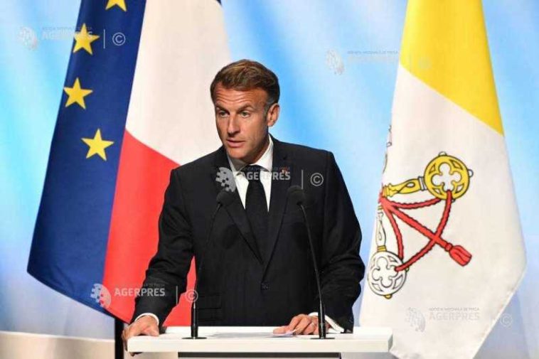 Europa trebuie să regăsească ”curajul fondatorilor săi” și să nu cedeze în fața ”revenirii naționalismelor” (Macron)