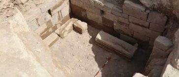 Un bogat mormânt etrusc vechi de 2.700 de ani, descoperit la Vulci, la nord de Roma