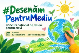 Ministerele Mediului și Educației lansează concursul național de desen #DesenamPentruMediu