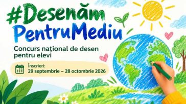 Ministerele Mediului și Educației lansează concursul național de desen #DesenamPentruMediu