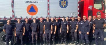 Hunedoara: Misiune a pompierilor militari în Caraș-Severin pentru stingerea incendiului din Parcul Național Domogled
