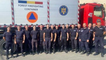 Hunedoara: Misiune a pompierilor militari în Caraș-Severin pentru stingerea incendiului din Parcul Național Domogled
