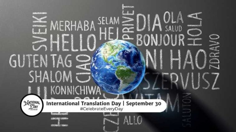 30 septembrie – Ziua internațională a traducătorilor (ONU)