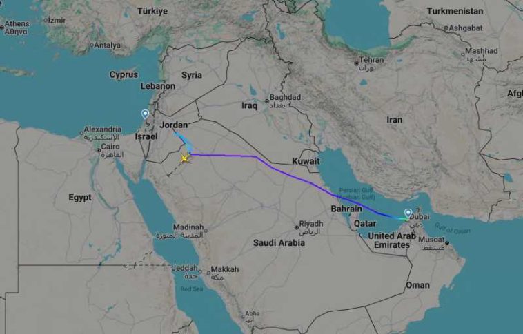 Un avion ce se îndrepta spre Israel a fost redirecționat spre Arabia Saudită după o bătaie între piloți