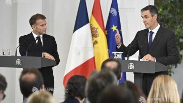 Emmanuel Macron și Pedro Sanchez salută declarațiile premierului britanic despre o eventuală revenire a țării sale în UE