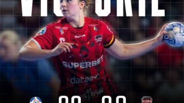 Handbal feminin: Victorie la scor pentru campioana Gloria Bistrița în Liga Națională