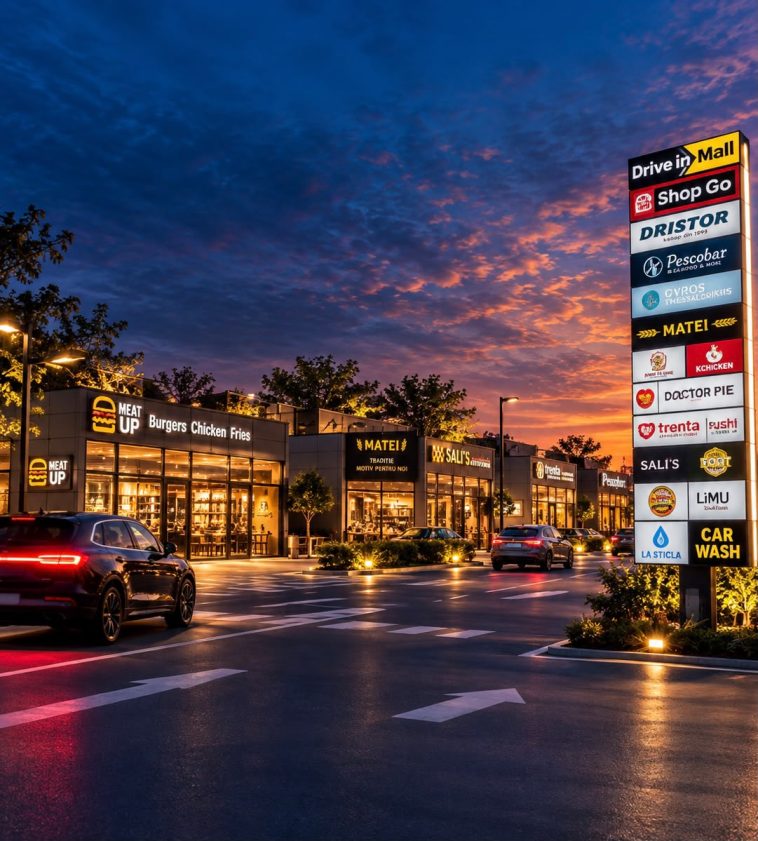 Ilan Laufer inaugurează Laufer Drive In Mall în Otopeni