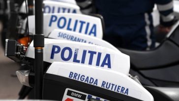 Brigada Rutieră: Polițist pe motocicletă – implicat într-un accident produs pe șoseaua Viilor din Capitală