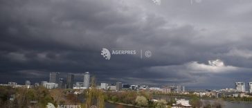 Vreme în răcire în București duminică; temperaturi maxime de 22 de grade