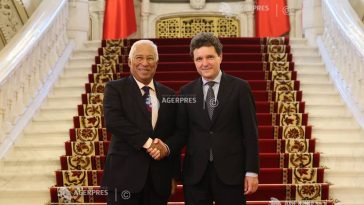 Președintele Consiliului European a fost primit de Nicușor Dan la Palatul Cotroceni