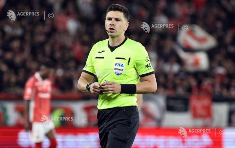 Fotbal: Arbitrul Marian Barbu, delegat la meciul Kazahstan – Moldova, din Liga Națiunilor