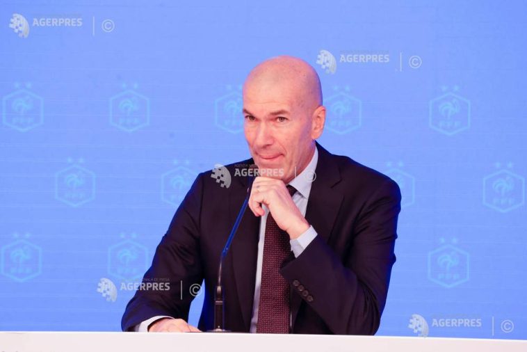 Fotbal: Zinedine Zidane, noul selecționer al Franței, va anunța prima sa listă de jucători pe 18 septembrie