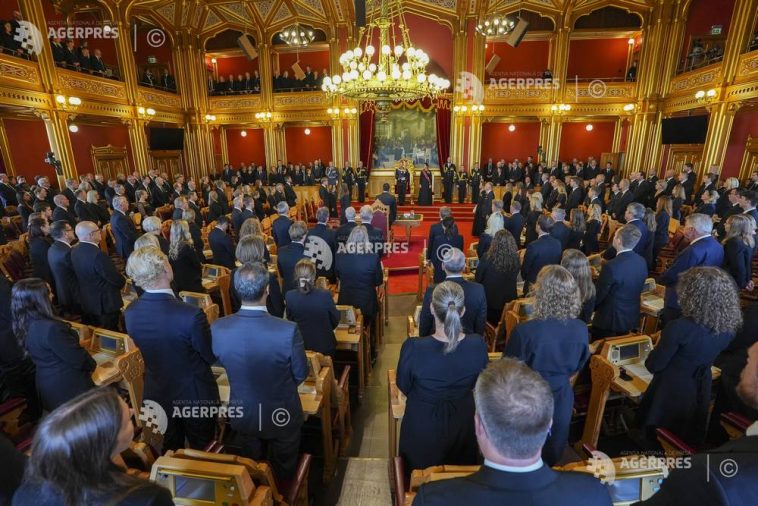 Norvegia: Regele Haakon al VIII-lea a depus jurământul în fața parlamentului