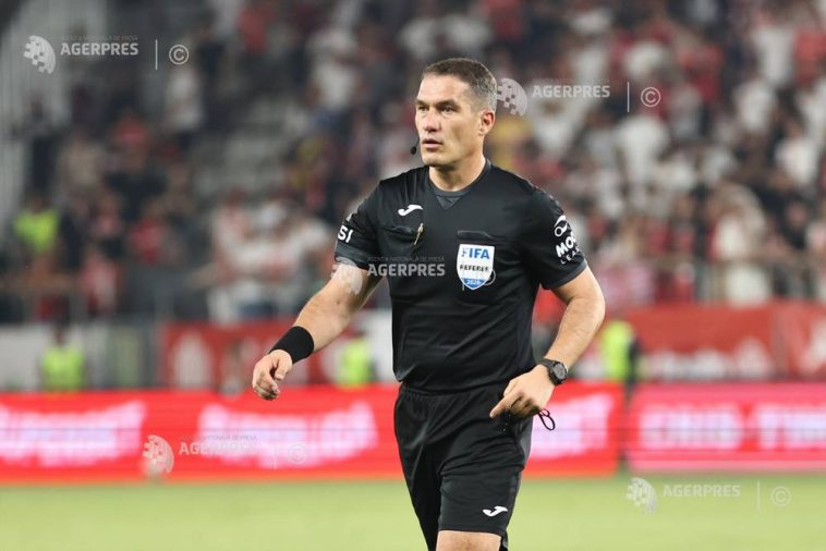 Fotbal: Comisia Centrală de Arbitri a anunțat cei 10 oficiali propuși pentru lista FIFA în 2027