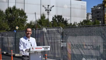 Băluță: Restricții de circulație din Piața Unirii – ridicate luni; placa de beton – finalizată la sfârșitul anului