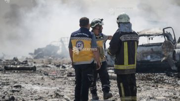 Siria: O explozie într-un depozit de arme s-a soldat cu cel puțin 14 morți