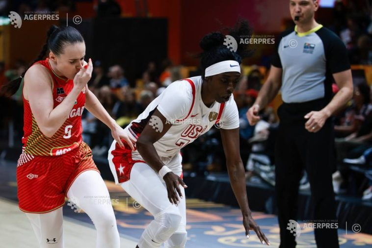 Baschet feminin: SUA, în semifinalele Cupei Mondiale după o victorie zdrobitoare în fața Ungariei