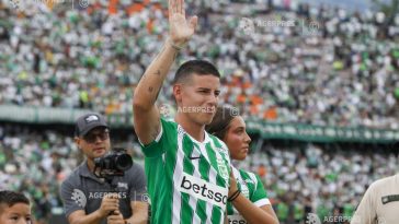 Fotbal: James Rodriguez și-a anunțat retragerea din naționala Columbiei