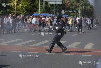 Alți șapte manifestanți violenți de la protestul din Piața Victoriei au fost reținuți de procurori
