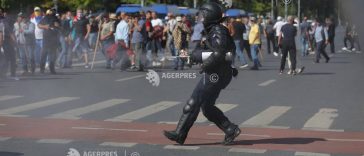 Alți șapte manifestanți violenți de la protestul din Piața Victoriei au fost reținuți de procurori
