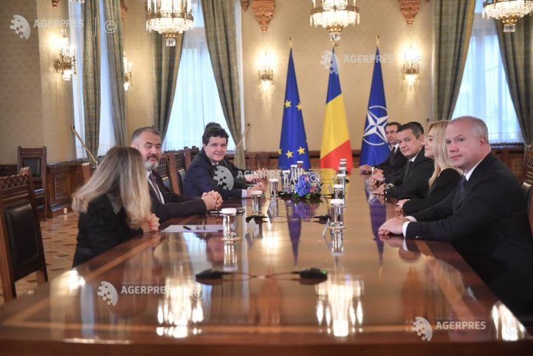 VIDEO Au început consultările la Cotroceni/ Președintele Nicușor Dan discută cu delegația PSD