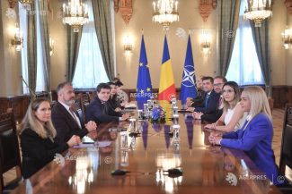 VIDEO Consultări la Cotroceni/ Președintele Nicușor Dan discută cu delegația USR