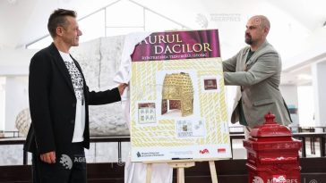 Emisiunea de mărci poștale ‘Aurul dacilor. Reîntregirea Tezaurului Istoric’ – lansată la MNIR