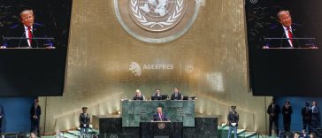 În fața ONU, Trump și-a reluat retorica naționalistă obișnuită, dar fără a provoca agitație (AFP)